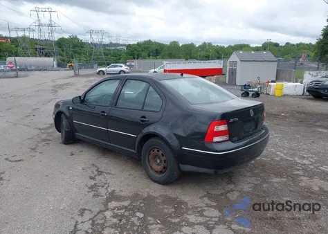 2004 Volkswagen Jetta Gl из США, поврежденный, VIN 3VWRK69M44M070238